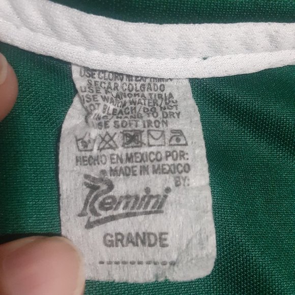 Remini Men's Mexico National Soccer Jersey in Size L - Picture 4 of 4